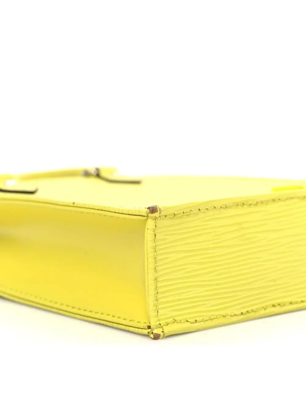 Louis Vuitton Epi Petit Sac Plat Yellow #291039L72B